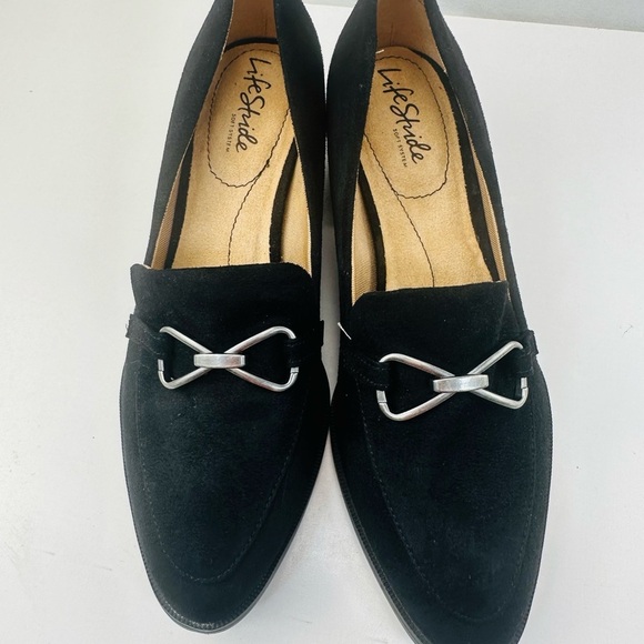 Life Stride Black Heels with Elegant Design - Picture 13 of 13